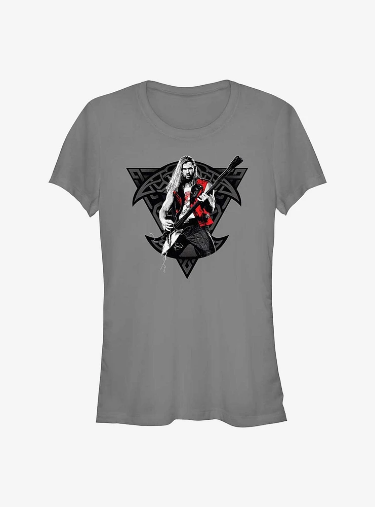 Marvel Thor: Love and Thunder Rocker Viking Thor Girls T-Shirt