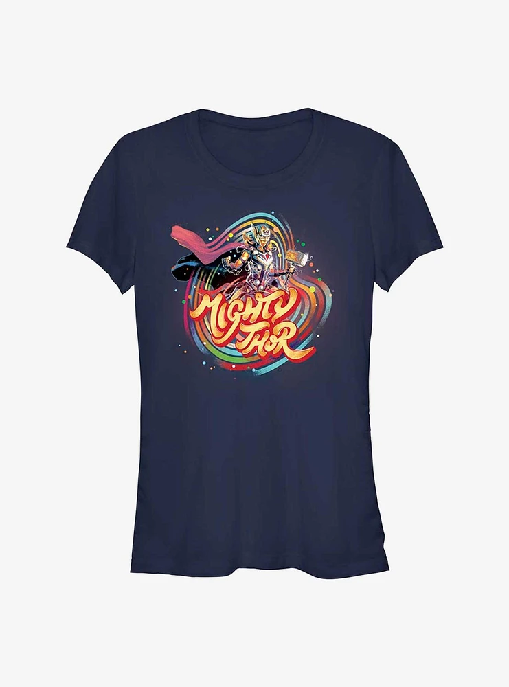 Marvel Thor: Love and Thunder Swishy Mighty Thor Girls T-Shirt