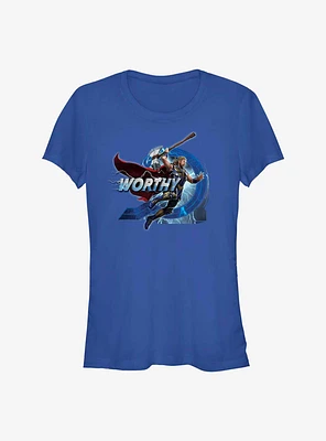 Marvel Thor: Love and Thunder Worthy Jump Girls T-Shirt