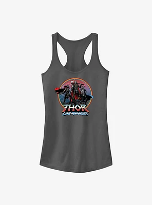 Marvel Thor: Love and Thunder Asgardians Circle Badge Girls Tank