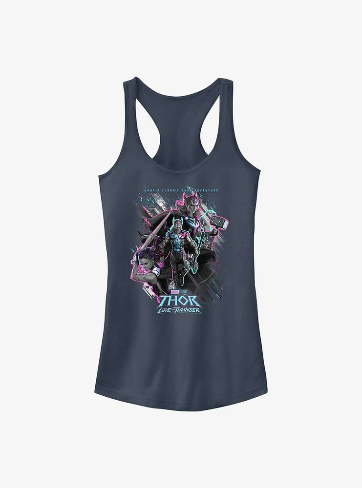 Marvel Thor: Love and Thunder Classic Adventure Girls Tank