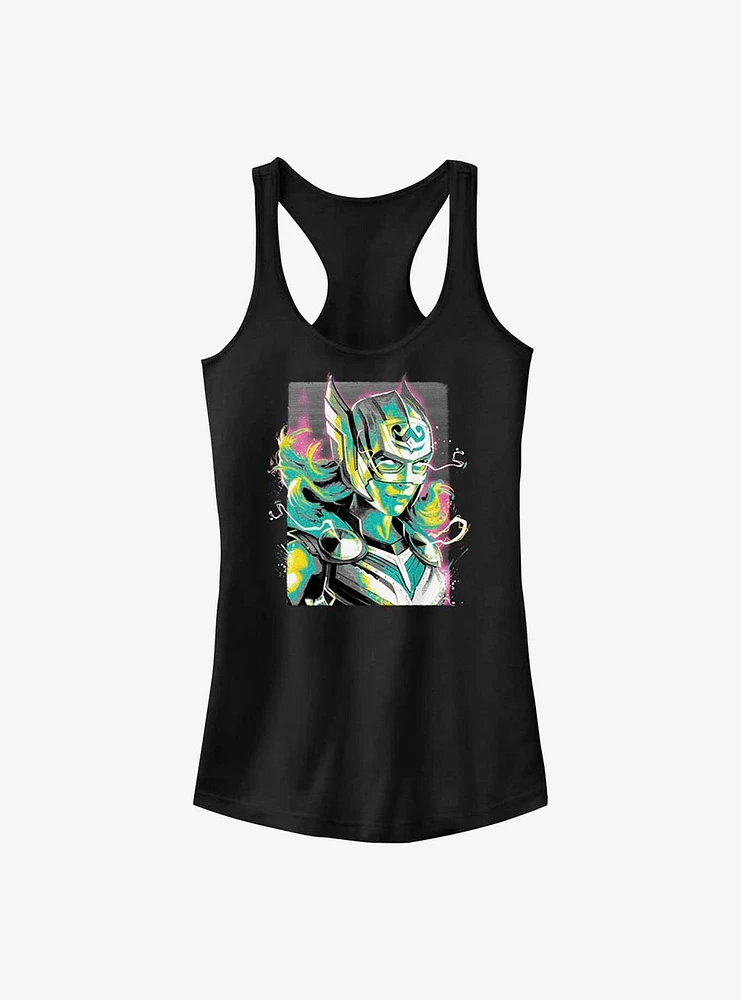 Marvel Thor: Love and Thunder Female Thor Pastel Girls Tank