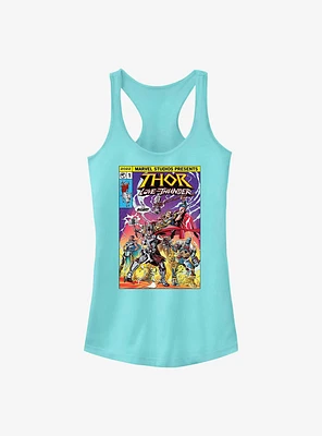 Marvel Thor: Love and Thunder For Asgard Comic Cover Girls Tank