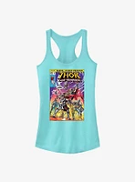 Marvel Thor: Love and Thunder For Asgard Comic Cover Girls Tank