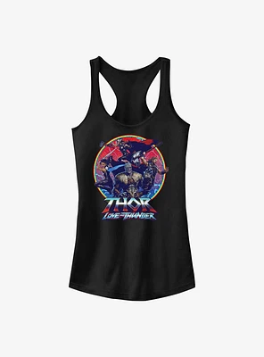 Marvel Thor: Love and Thunder Group Emblem Girls Tank