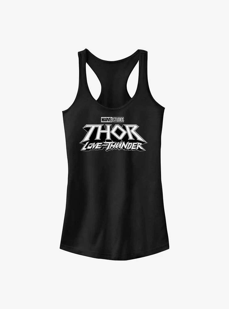 Marvel Thor: Love and Thunder Logo Girls Tank