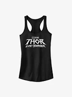 Marvel Thor: Love and Thunder Logo Girls Tank