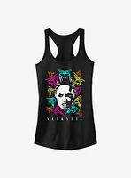 Marvel Thor: Love and Thunder Valkyrie Logos Girls Tank