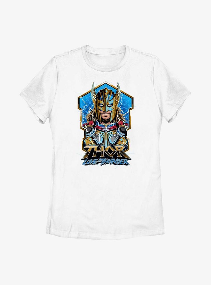 Marvel Thor: Love And Thunder Badge Of Thor Womens T-Shirt