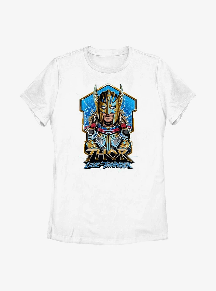 Marvel Thor: Love And Thunder Badge Of Thor Womens T-Shirt