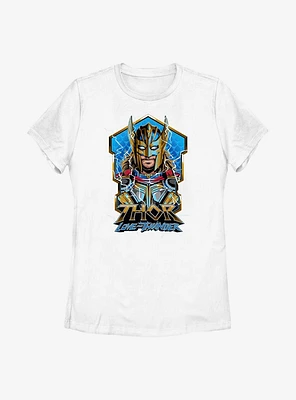 Marvel Thor: Love And Thunder Badge Of Thor Womens T-Shirt