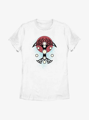 Marvel Thor: Love And Thunder Blue Splatter Cosplay Womens T-Shirt