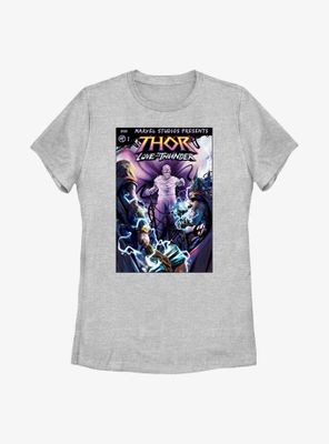 Marvel Thor: Love And Thunder Gorr Comic Cover Womens T-Shirt