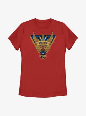 Marvel Thor: Love And Thunder Electric Triangle Badge Womens T-Shirt
