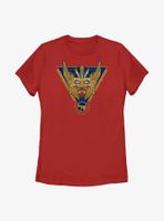 Marvel Thor: Love And Thunder Electric Triangle Badge Womens T-Shirt