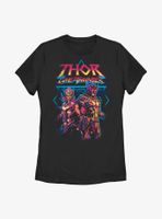 Marvel Thor: Love And Thunder Grunge Womens T-Shirt