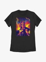 Marvel Thor: Love And Thunder Mighty Hero Lightning Womens T-Shirt