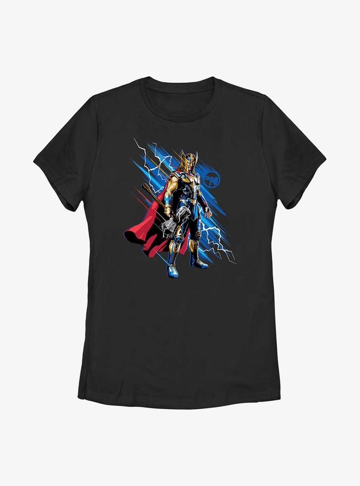 Marvel Thor: Love And Thunder Hero Thor Womens T-Shirt