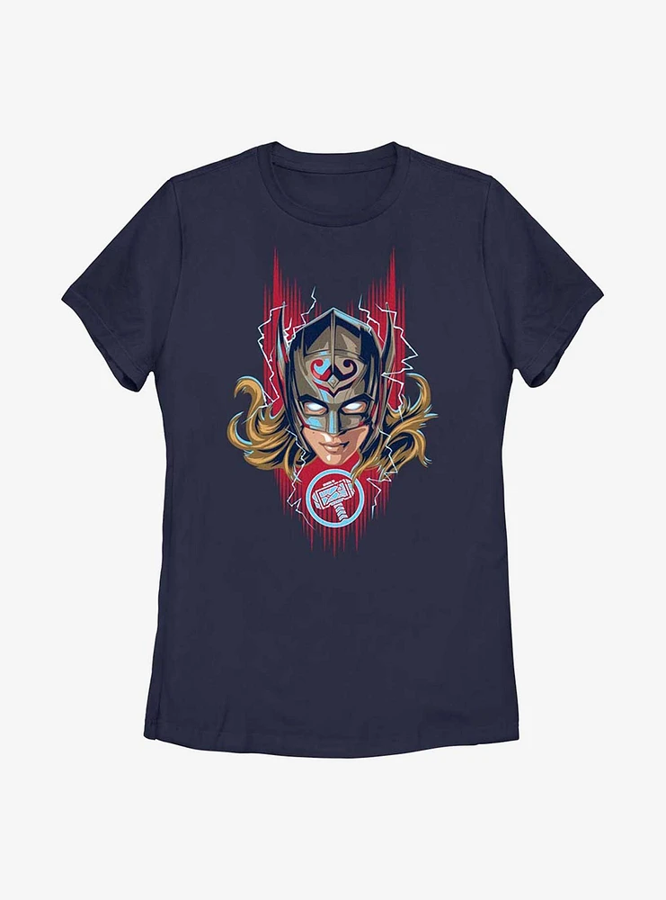 Marvel Thor: Love And Thunder Mighty Thor Helmet Womens T-Shirt