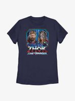 Marvel Thor: Love And Thunder Portraits Boxup Womens T-Shirt