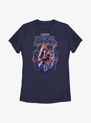 Marvel Thor: Love And Thunder Rock On Womens T-Shirt