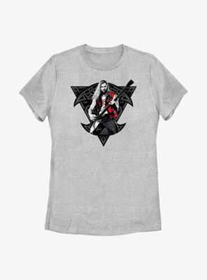 Marvel Thor: Love And Thunder Rocker Viking Womens T-Shirt