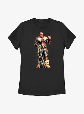 Marvel Thor: Love And Thunder Splatter Paint Korg Womens T-Shirt