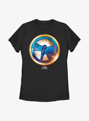 Marvel Thor: Love And Thunder Stormbreaker Gold Womens T-Shirt