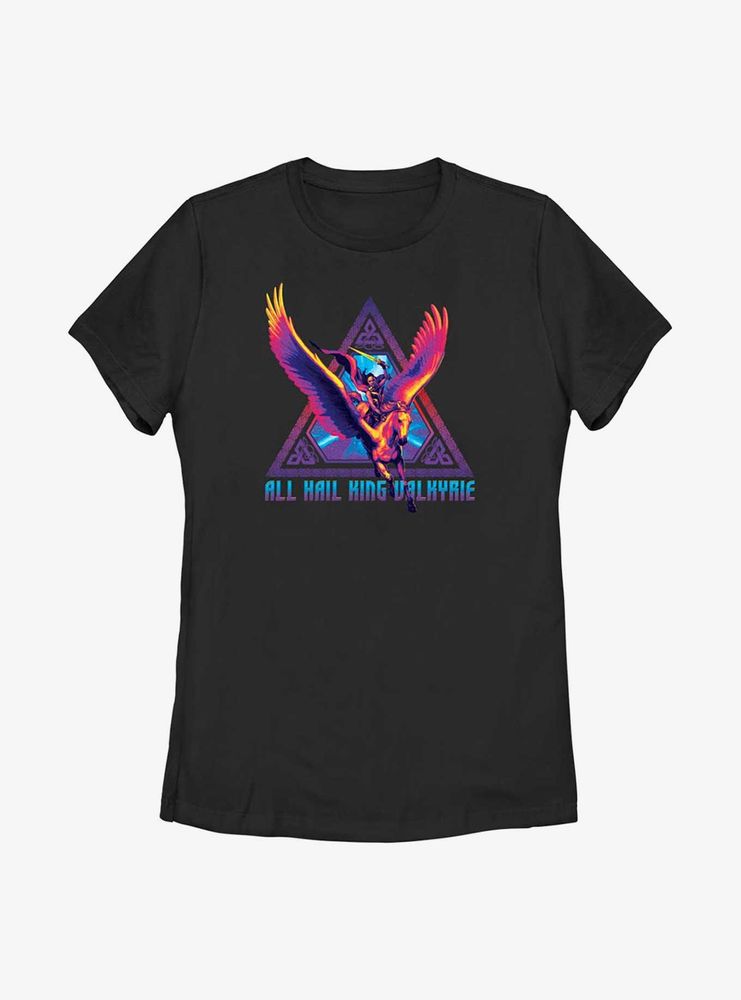 Marvel Thor: Love And Thunder Valkyrie Triangle Badge Womens T-Shirt