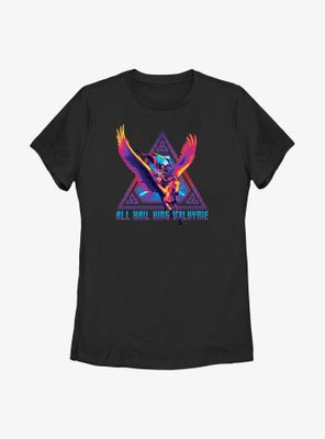 Marvel Thor: Love And Thunder Valkyrie Triangle Badge Womens T-Shirt