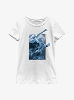 Marvel Thor: Love And Thunder Axe Leap Hero Youth Girls T-Shirt