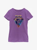Marvel Thor: Love And Thunder Badge Youth Girls T-Shirt