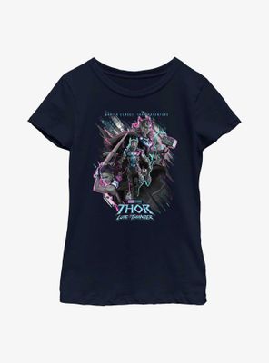 Marvel Thor: Love And Thunder Classic Adventure Youth Girls T-Shirt