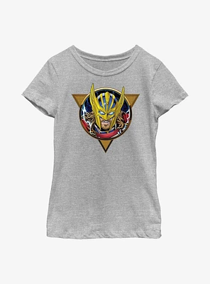 Marvel Thor: Love And Thunder Comic Badge Youth Girls T-Shirt