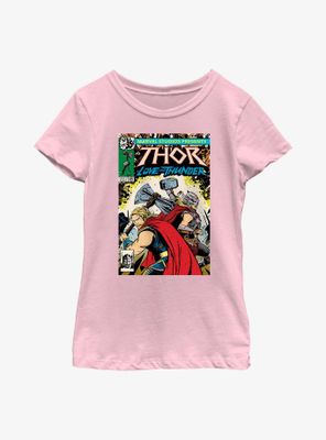 Marvel Thor: Love And Thunder Comic Cover Youth Girls T-Shirt