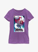 Marvel Thor: Love And Thunder Mighty Thor Comic Cover Youth Girls T-Shirt