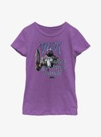 Marvel Thor: Love And Thunder Miek Knife Hands Youth Girls T-Shirt