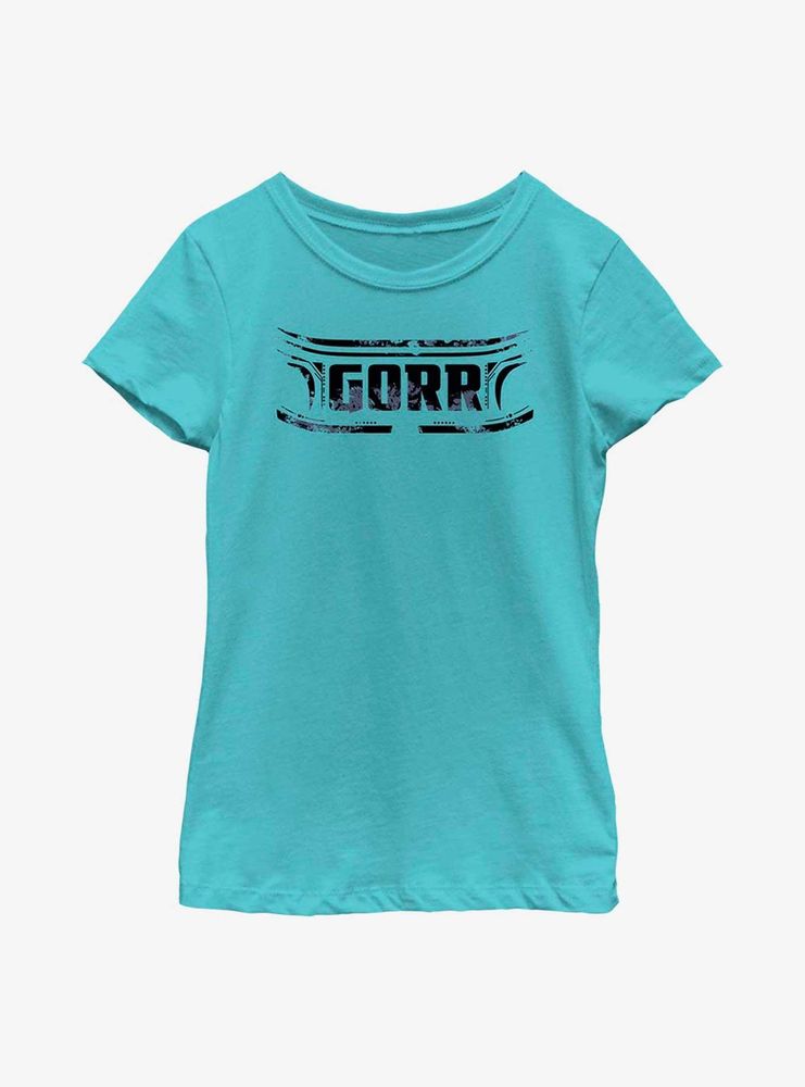 Marvel Thor: Love And Thunder Gorr Logo Youth Girls T-Shirt