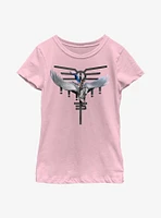 Marvel Thor: Love And Thunder Valkyrie Pegasus Youth Girls T-Shirt