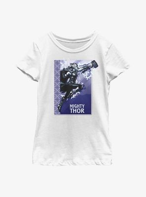 Marvel Thor: Love And Thunder Mighty Thor Hero Youth Girls T-Shirt