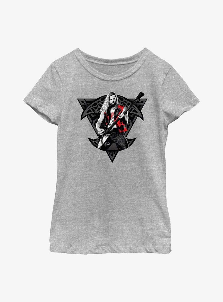 Marvel Thor: Love And Thunder Rocker Viking Youth Girls T-Shirt