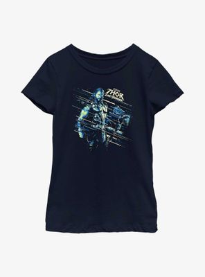 Marvel Thor: Love And Thunder Hero Shot Youth Girls T-Shirt