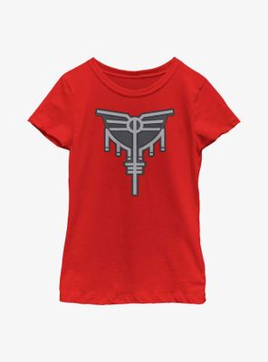 Marvel Thor: Love And Thunder Valkyrie Symbol Youth Girls T-Shirt