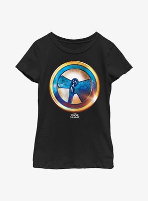 Marvel Thor: Love And Thunder Stormbreaker Gold Youth Girls T-Shirt