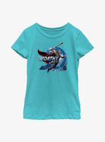 Marvel Thor: Love And Thunder Worthy Jump Youth Girls T-Shirt