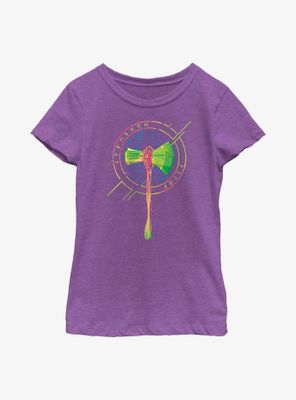 Marvel Thor: Love And Thunder Stormbreaker Badge Youth Girls T-Shirt