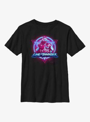 Marvel Thor: Love And Thunder Cosmic Badge Youth T-Shirt
