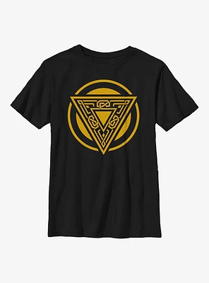 Marvel Thor: Love And Thunder Asgard Badge Youth T-Shirt