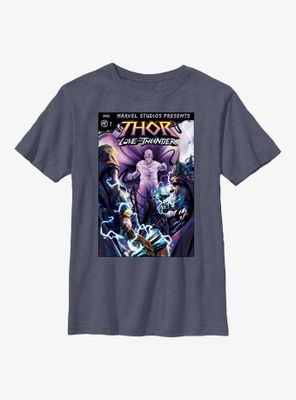 Marvel Thor: Love And Thunder Gorr Comic Cover Youth T-Shirt