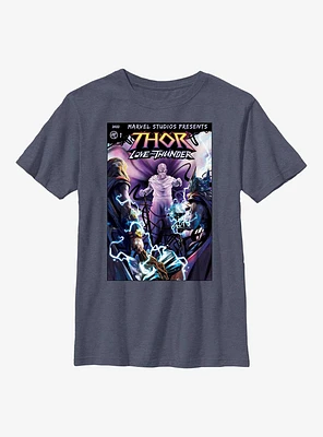 Marvel Thor: Love And Thunder Gorr Comic Cover Youth T-Shirt